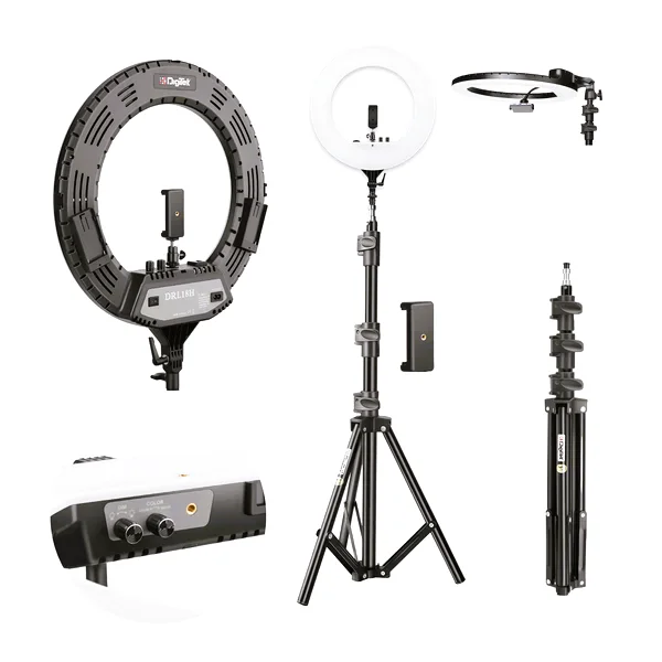 DIGITEK DRL-18H C Ring Light with 158cm Stand